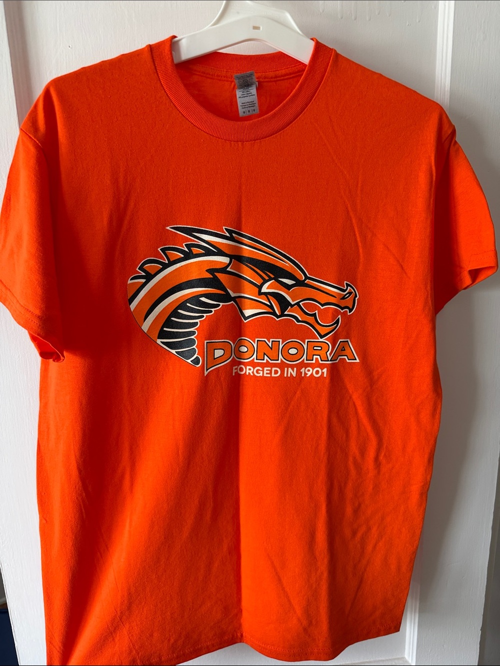 Orange Donora Graphic Tee